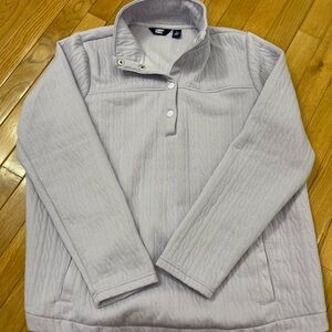 Lands End Button Quarter “Zip”